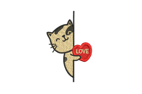 Сat with a Heart: Stitching Soul into Everyday Embroidery