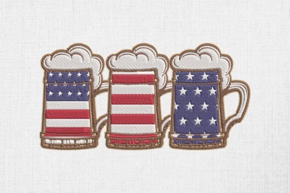 Beer Lover 4th of July Embroidery Design Review