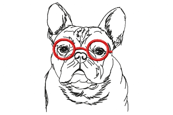 Bulldog with Glasses Embroidery Design: A Seasonal Review