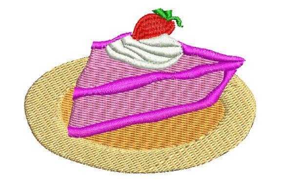 Delicious Strawberry Shortcake: A Craft Fair Embroidery Review