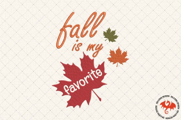 Fall is My Favorite: A Seasonal Embroidery Design Review