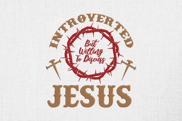 Introverted but Willing to Discuss Jesus: An Embroidery Review