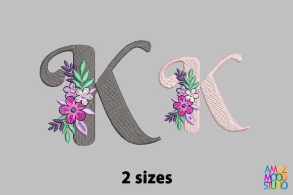 Letter K Floral Monogram: A Designer’s Sweatshirt Review