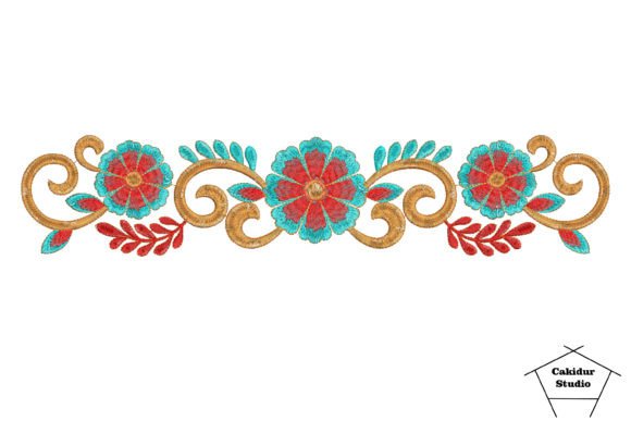 Red Core Flowers: An Embroidery Designer's Review