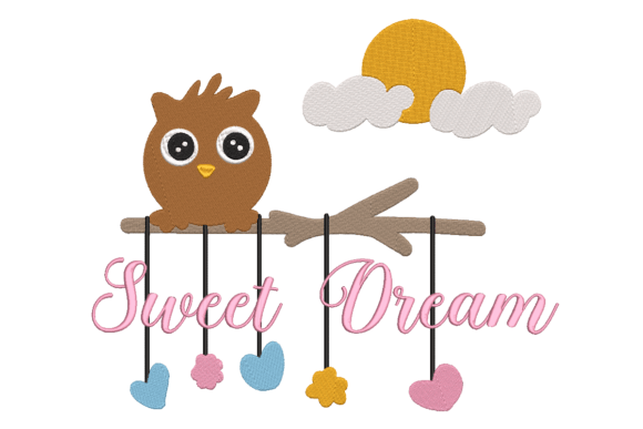 Sweet Dream: A Cozy Owl Embroidery for Seasonal Projects