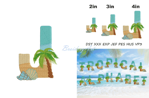 Tropical Font J: Honest Review for Personalized Gifts